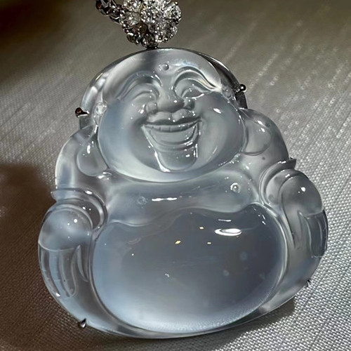 翡翠吊墜-高冰佛公